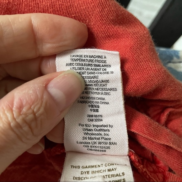 Free People rust shorts, size 4 - Picture 8 of 9